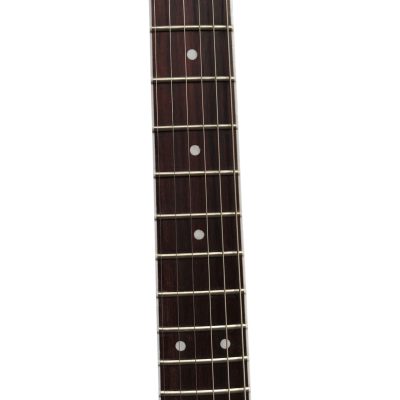 Custom Crown Arctic White Modernistic Explorer 6 String Electric Guitar - Image 2