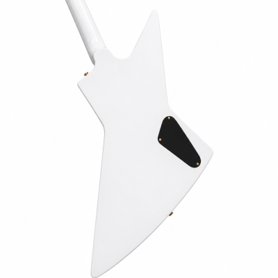 Custom Crown Arctic White Modernistic Explorer 6 String Electric Guitar - Image 5