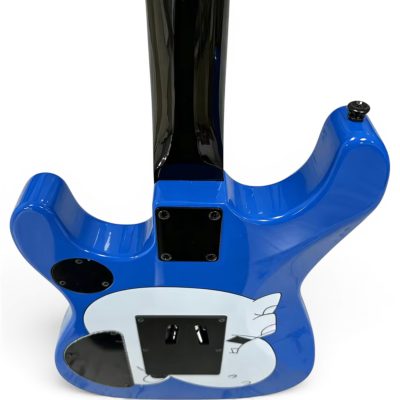 Custom Cinder Arm The Homeless Tom Morello Blue Tremolo Electric Guitar Black Neck Finish - Image 6