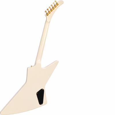 Custom Crown Cream Modernistic Explorer 6 String Electric Guitar - Image 8