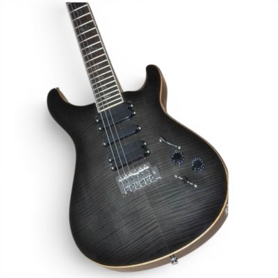 Custom Monarch 509 Brent Charcoal Burst Flamed Maple Top Electric Guitar 5 Pickups - Image 3
