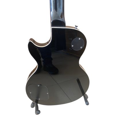 Custom Crown Special Full Chrome Mirror Abalone Shell Purfling Binding 3 Pickups Guitar - Image 5