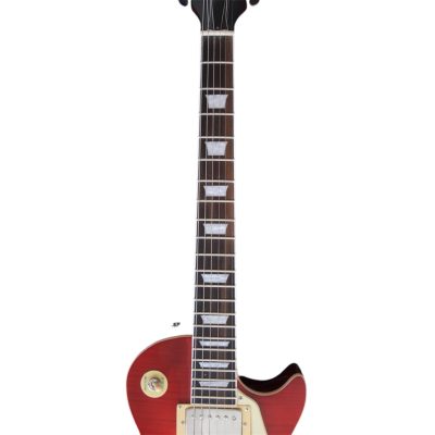 Custom Crown Jimmy Page Burst Electric Guitar - Image 6