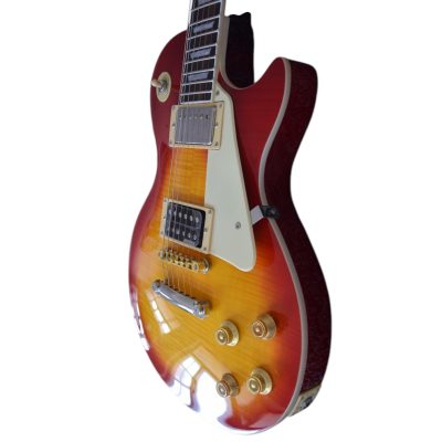 Custom Crown Jimmy Page Burst Electric Guitar - Image 8