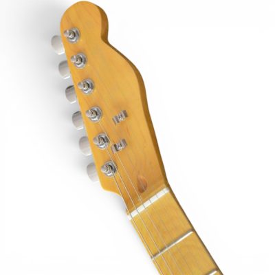 Custom Regent Journeyman 2 Color Sunburst Burl Maple Top Guitar - Image 4