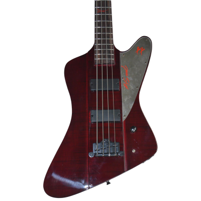 Custom Crown Nikki Sixx Thunderbird IV Satin Cherry 4 String Bass