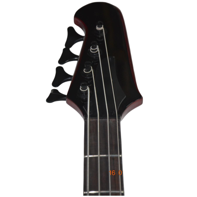 Custom Crown Nikki Sixx Thunderbird IV Satin Cherry 4 String Bass - Image 6