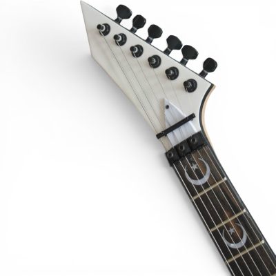 Custom Obsidian Kirk Ouija Board White Good Bye Electric Guitar Natural Maple Finish Neck - Image 5