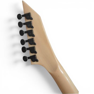 Custom Obsidian Kirk Ouija Board White Good Bye Electric Guitar Natural Maple Finish Neck - Image 7