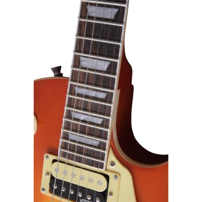 Custom Crown Zebra Humbucker Billie Honeyburst Studio Guitar - Image 5