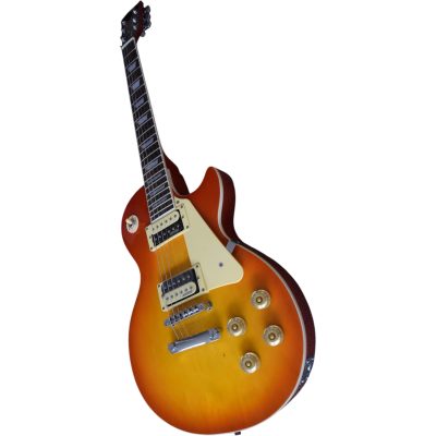 Custom Crown Zebra Humbucker Billie Honeyburst Studio Guitar - Image 7