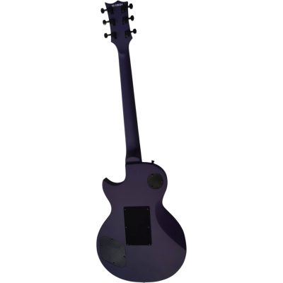 Custom Obsidian Deluxe Eclipse Electric Guitar Matte Plum Purple 3 Pickups Floyd Rose Tremolo - Image 7