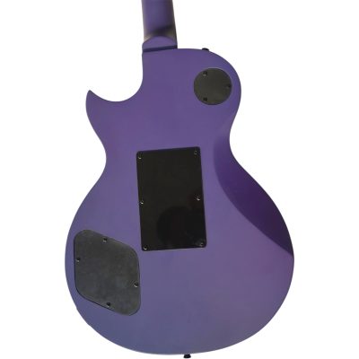 Custom Obsidian Deluxe Eclipse Electric Guitar Matte Plum Purple 3 Pickups Floyd Rose Tremolo - Image 9