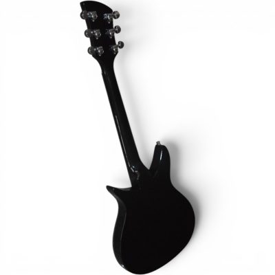 Custom Nova Jetglo Black 325 21 Inch Lennon 6 String Guitar Bigsby Tremolo - Image 6