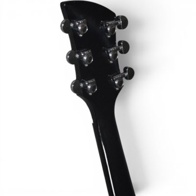 Custom Nova Jetglo Black 325 21 Inch Lennon 6 String Guitar Bigsby Tremolo - Image 7