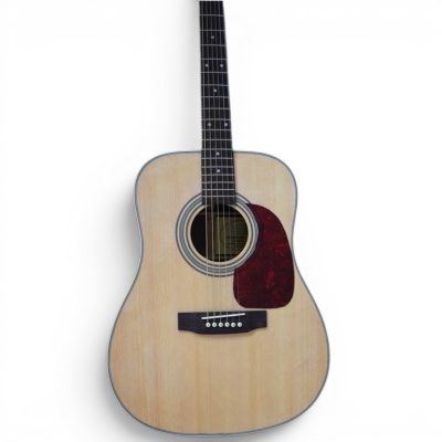 Custom Vertex Natural D28 Acoustic Electric Guitar