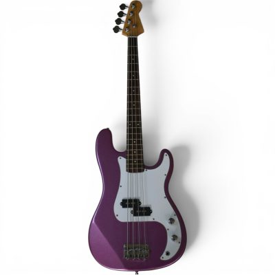 Custom Regent Burgundy Mist Metallic Mark Hoppus 4 String Jazz Bass - Image 2