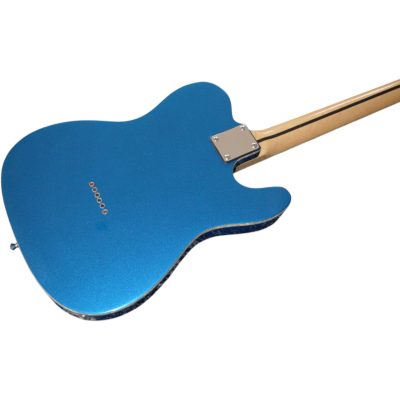 Custom Regent Peal Blue Left Handed Clapton White Pearloid Pickguard Guitar - Image 11