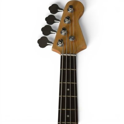 Custom Regent Burgundy Mist Metallic Mark Hoppus 4 String Jazz Bass - Image 4