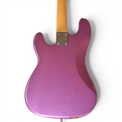 Custom Regent Burgundy Mist Metallic Mark Hoppus 4 String Jazz Bass - Image 6