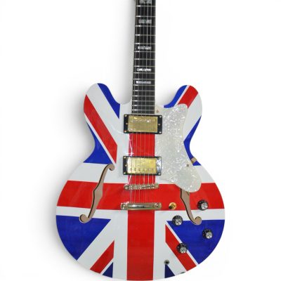 Custom Crown Sheraton 335 Noel Semi Hollow Body Fhole Guitar