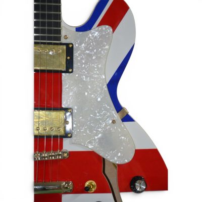 Custom Crown Sheraton 335 Noel Semi Hollow Body Fhole Guitar - Image 4