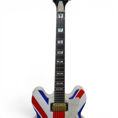 Custom Crown Sheraton 335 Noel Semi Hollow Body Fhole Guitar - Image 5