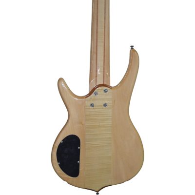 Custom Denver Elite BSR Natural Ash Bubinga Top 6 String Bass - Image 6