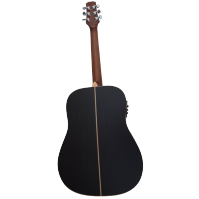 Custom Forge Jack Daniels Aged Barrel Finish Dreadnought Acoustic Electric Guitar - Image 11