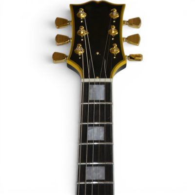 Custom Crown Jimmy Page Black Beauty 6 String Electric Guitar 3 Pickups Bigsby Tremolo - Image 5