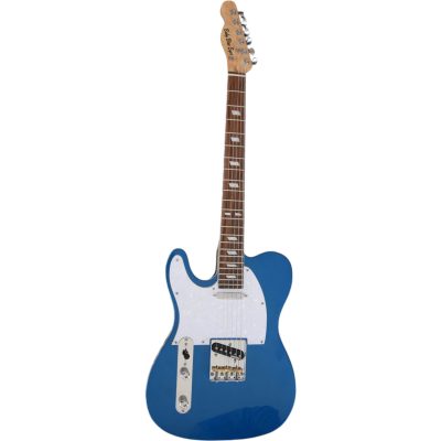 Custom Regent Peal Blue Left Handed Clapton White Pearloid Pickguard Guitar - Image 2