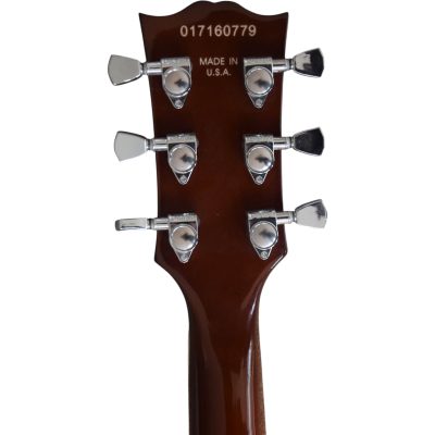 Custom Crown Memphis Fhole Lifeson Light Burst Quilted Maple Top Guitar - Image 8