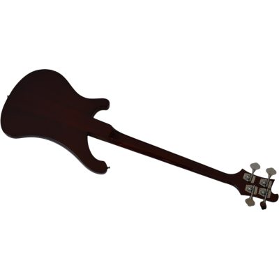 Custom Nova 4003 Trans Burgundy Red 4 String Bass - Image 3
