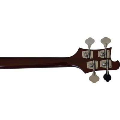 Custom Nova 4003 Trans Burgundy Red 4 String Bass - Image 5
