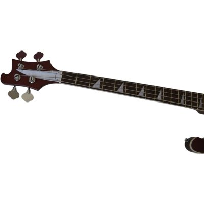 Custom Nova 4003 Trans Burgundy Red 4 String Bass - Image 8