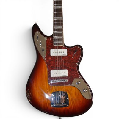 Custom Regent Vintage 3 Color Sunburst Jazz Master 6 String Guitar