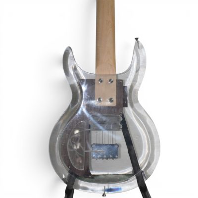 Custom Ametrine Lucite Dan Acrylic Armstrong Plexiglass 1 Pickup 4 String Bass - Image 11