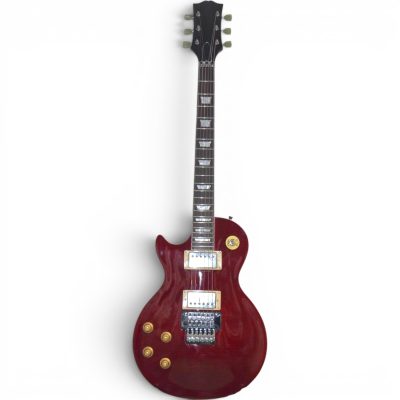 Custom Crown Axcess Heel Contour Royal Crimson Alex Lifeson Floyd Rose Tremolo Guitar - Image 2