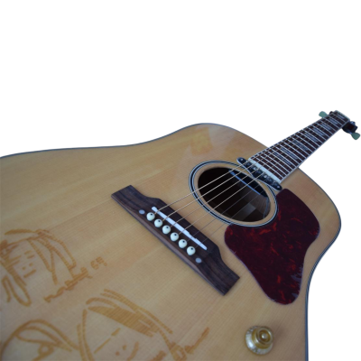 Custom Crown J160E John Lennon Natural Solid Spruce Top Magnetic Pickup Acoustic Electric Guitar - Image 12