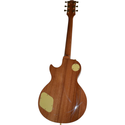 Custom Crown Flamed Maple Top Natural Finish Guitar - Image 5