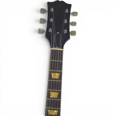 Custom Crown Honey Amber Burst Quilted Maple Top Guitar - Image 5