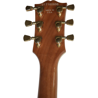 Custom Crown Flamed Maple Top Natural Finish Guitar - Image 2