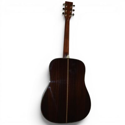 Custom Vertex D45 Natural Amber Solid Spruce Top Acoustic Electric Guitar Fishman Pickups - Image 4