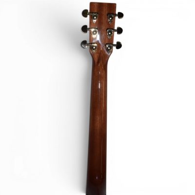 Custom Vertex D45 Natural Amber Solid Spruce Top Acoustic Electric Guitar Fishman Pickups - Image 3