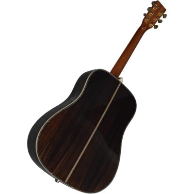 Custom Vertex D45S Natural Finish Solid Spruce Top Acoustic Electric Guitar Fishman Pickups - Image 7