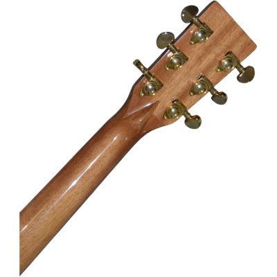 Custom Vertex D45S Natural Finish Solid Spruce Top Acoustic Electric Guitar Fishman Pickups - Image 9