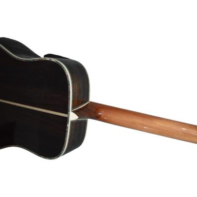 Custom Vertex D45S Natural Finish Solid Spruce Top Acoustic Electric Guitar Fishman Pickups - Image 10