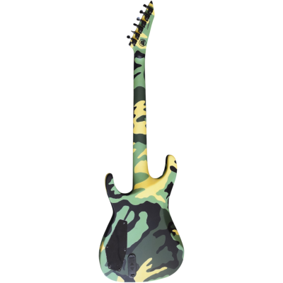 Custom Obsidian Jeff Hanneman Urban Camo Finish Electric Guitar Hand Painted - Image 3