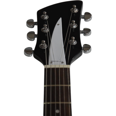 Custom Nova Jetglo Black 360 6 String Bigsby 3 Pickups Guitar - Image 5