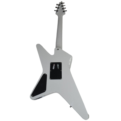Custom Obsidian Crying Star Electric Guitar Pearl White Syu Floyd Rose Tremolo - Image 7